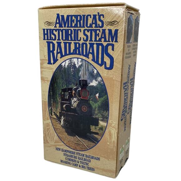 America's Historic Steam Railroads VHS Set - 2 VHS in Set - Picture 8 of 8